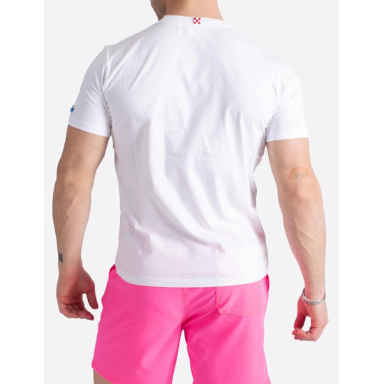 MC2 Saint Barth Ανδρική κοντομάνικη μπλούζα Cotton Classic T Shirt